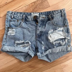 One Teaspoon Relaxed Shorts